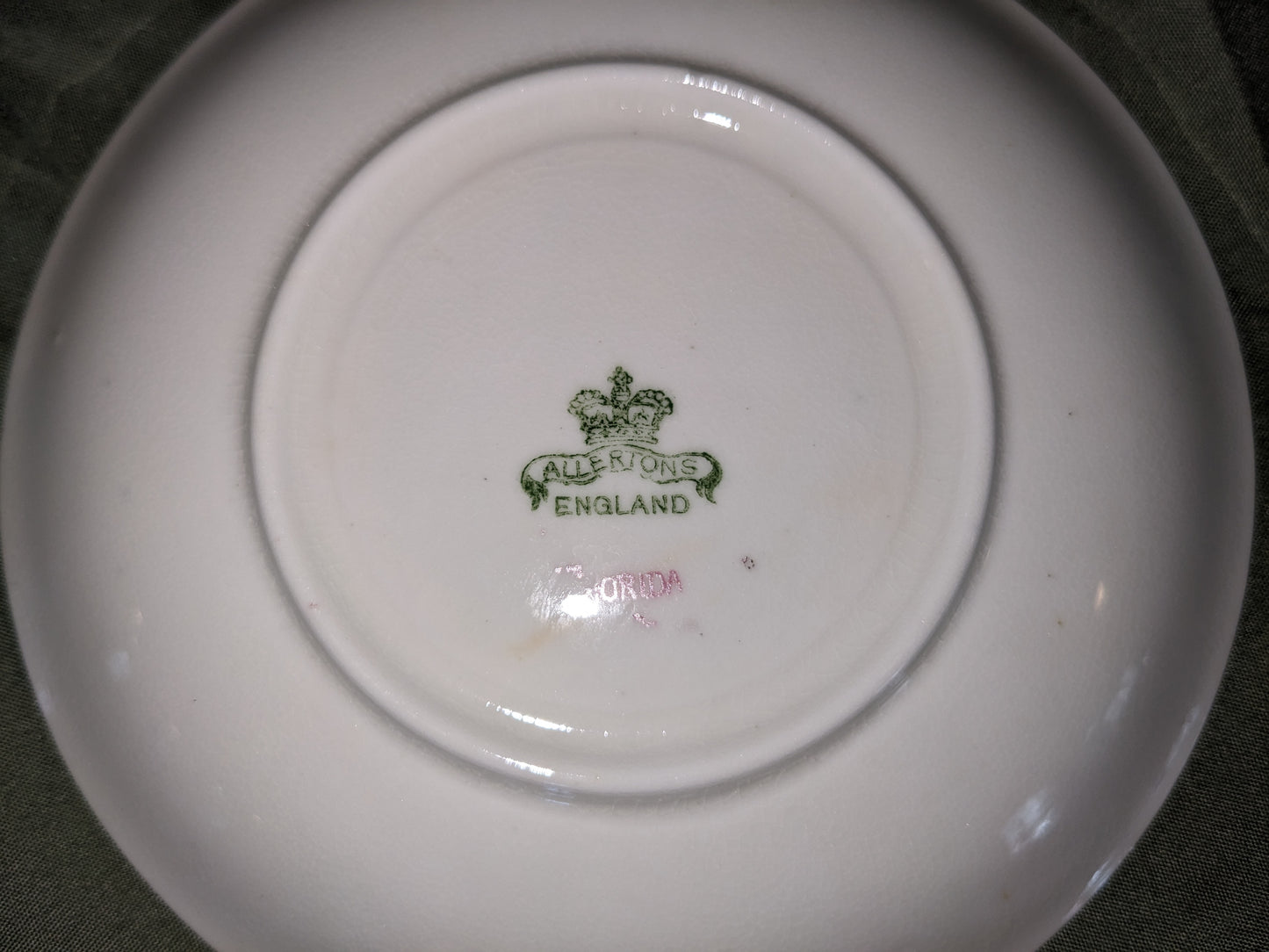 Allertons Teacup and Saucer Set