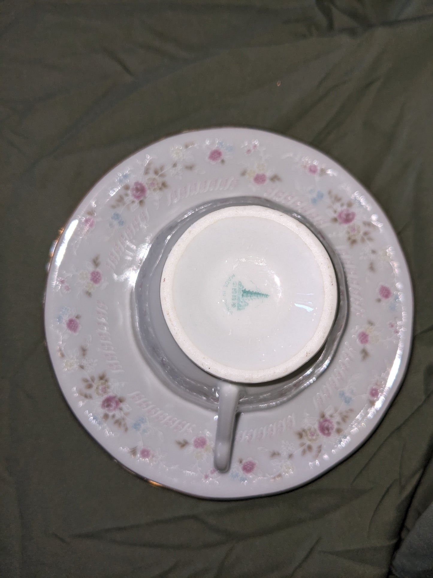 Delicate Tea Cup and Saucer Set