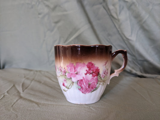 German Teacup Brown & Pink